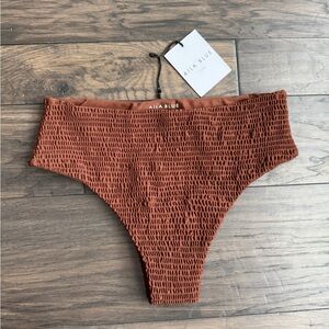 Aila Blue Sepia Bambi Bikini Bottom Free People